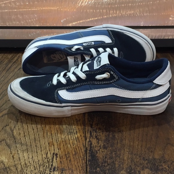 Vans Blue Suede Leather with Canvas Men’s 8 - Picture 6 of 8